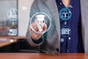 AI-Enhanced Education: Il brillante futuro dell'apprendimento e dell'innovazione guidato dall'IA.