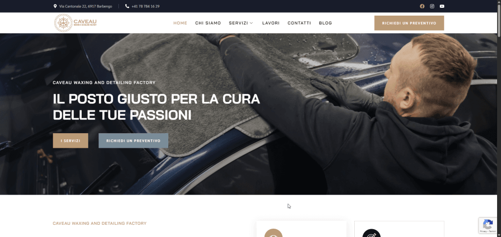 caveau waxing and detailing factory
