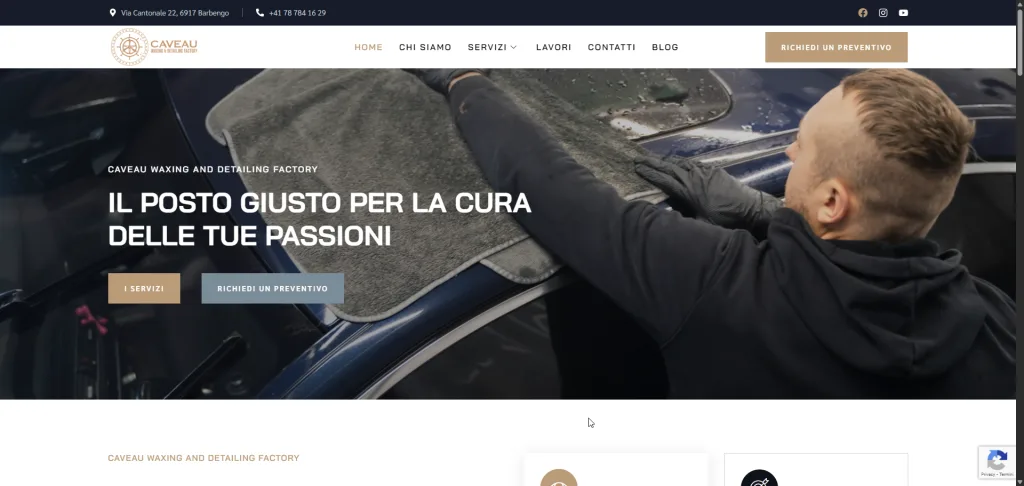 caveau waxing and detailing factory