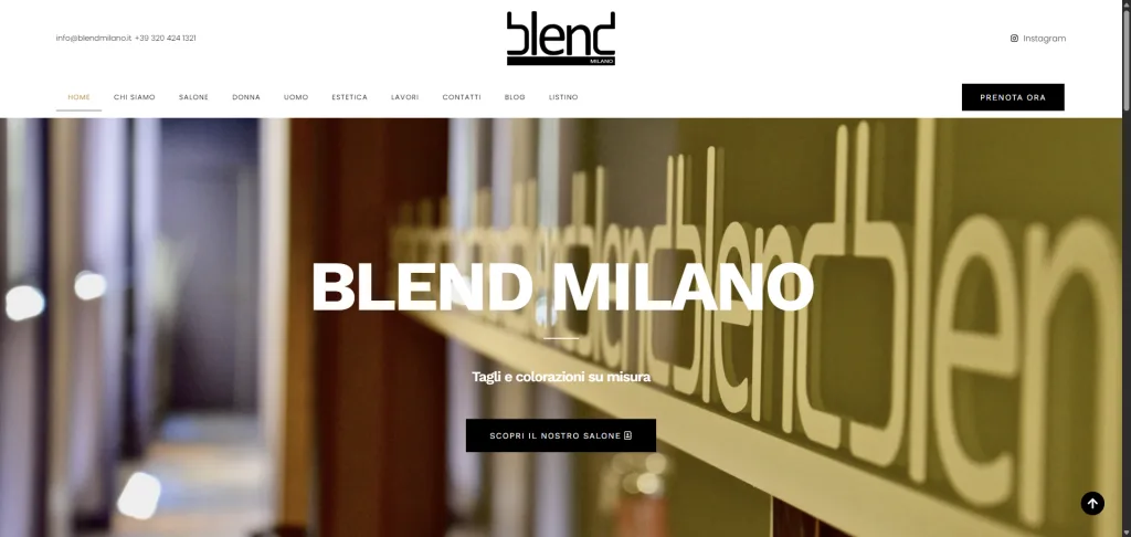 nuovo sito blend milano