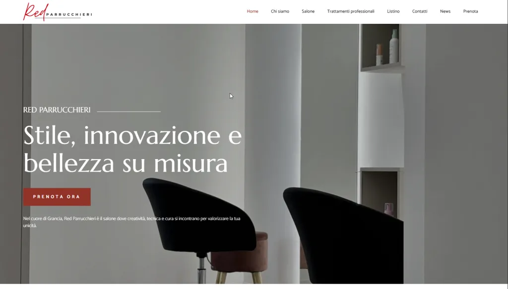 sito web red parrucchieri
